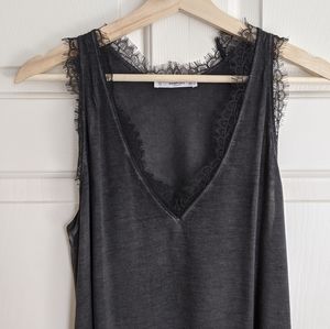 Mango xs/s lace tank